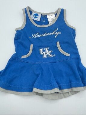 UK Kentucky Wildcats cheerleading uniform dress outfit toddler size 3-6 months